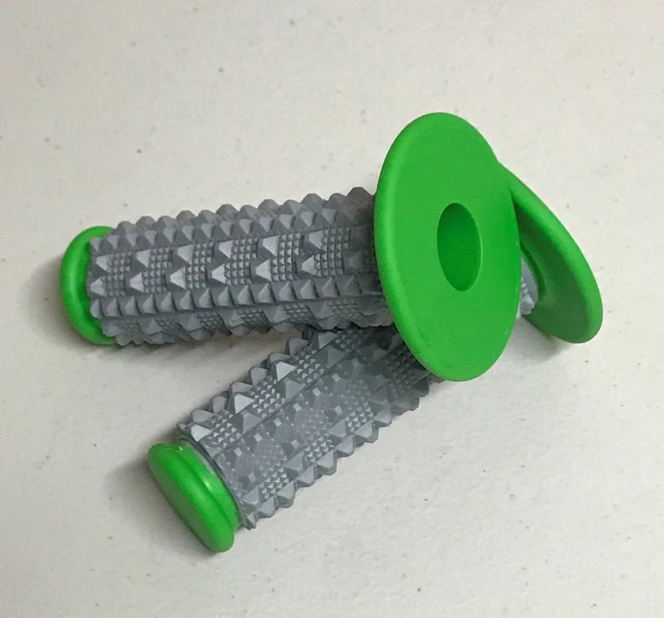 Tag Pro MX Handlebar Pillow Grips Green Kawasaki KX250F KX450F KX 250F 450F KLX - Image 2 of 4