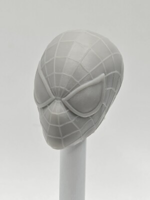 3d Print GARFIELD SPIDERMAN HEAD 1:10 7'' DIAMOND SELECT MCFARLANE DC MULTIVERSE