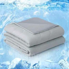 Premium Cooling Blanket Smooth Air Confition Comforter Lightweight Summer Quilt