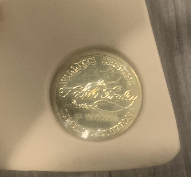 Tobin Fraley Carousel Horse Music Box Limited Edition Coin  Carousel Horse Music Box Limited Edition Coin Signed Tobin Fraley on Belly Clown main image 1