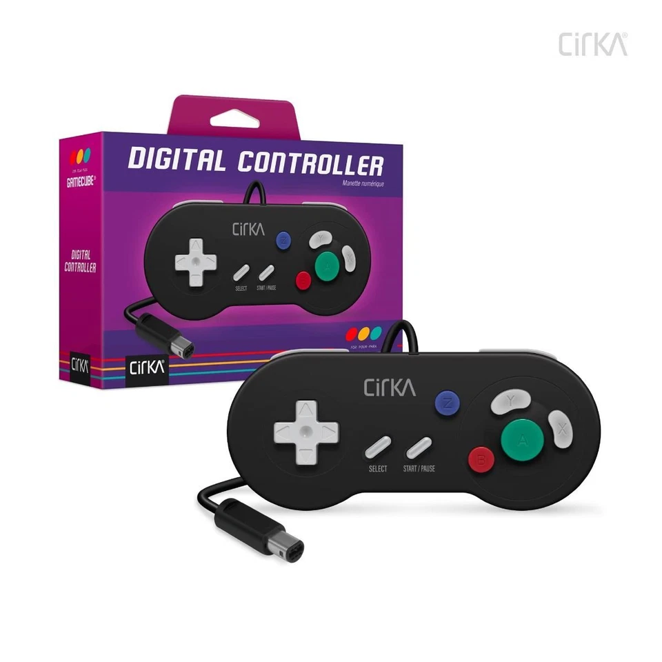 Black Digital GC Controller for Gamecube GC System - Image 2 of 3