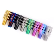 Pair M10 to M8 Titanium Screws Motorcycle Rearview Mirror Adapter Universal