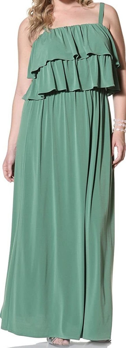 green flowy dress plus size Military Green Linen Maxi Dress, Long Sleeve, Belted, Pockets, Flowy Style, Plus  Size XS-4XL