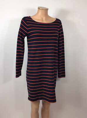 ST TROPEZ Stripe Dress Womens Small | eBay 