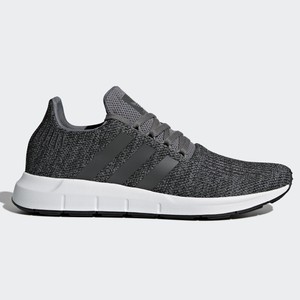 adidas Originals Swift Run Trainers Mens Grey Black CG4116 ~ SIZE 