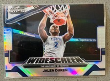 2022-23 Panini Prizm Draft Picks NBA #WS-JD Jalen Durren Silver Prizm Widescreen