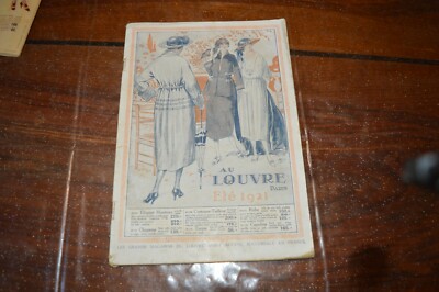 Ladenkatalog AU LOUVRE PARIS, MODE, KLEIDUNG Sommer 1921