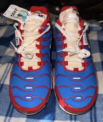 Size 11.5 - Nike Max Plus SE Light Photo Blue/Pollen/Sail