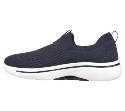 ＳＨＯＷ－ＹＡ Skechers Womens Go Walk Arch Fit 124409 Gray Casual Shoes