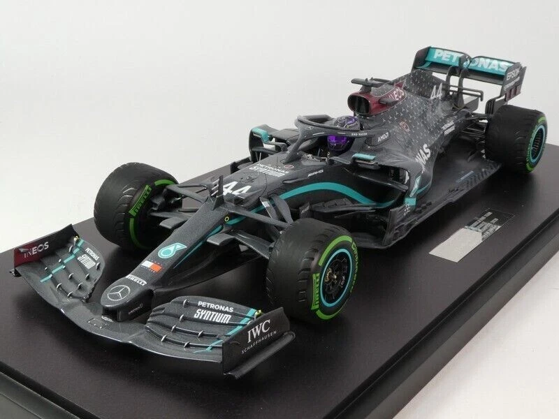 MODELLINO AUTO 1:12 MINICHAMPS F1 MERCEDES W11 LEWIS HAMILTON GP TURCHIA 2020 WC - Immagine 3 di 4