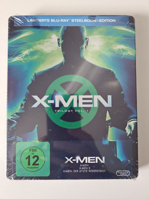X-Men Trilogy Vol. 1 (Blu Ray Steelbook) NEU & OVP