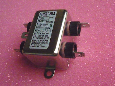 TE Connectivity Corcom Netzfilter EMV-Filter 10VB1, F7128, 250V AC 10A
