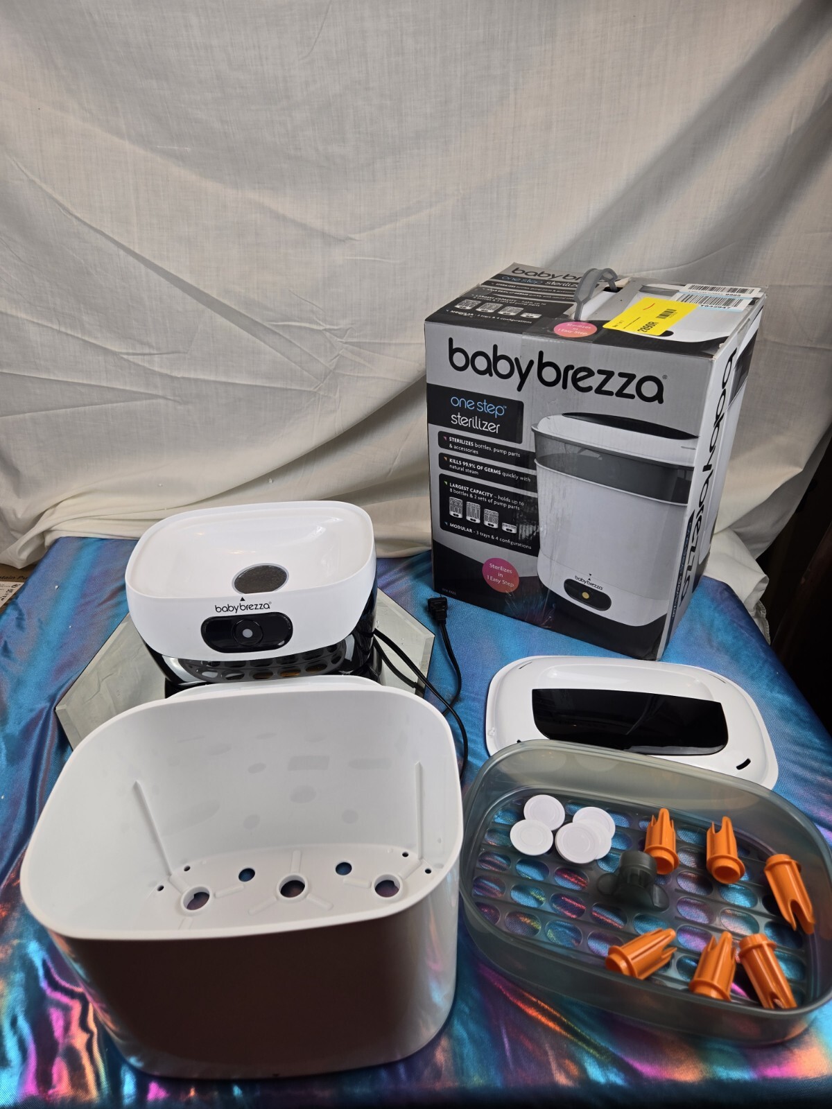 Baby Brezza One Step Electric Sterilizer White INSTITUTO