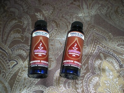 AROMAR VANILLA SKY FRAGRANCE OIL - 2 BOTTLES (2 FL. OZ. EACH) - NEW