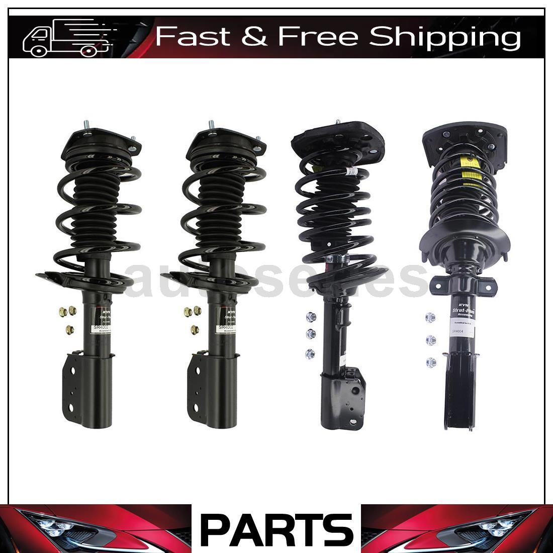 4 Front & Rear Strut & Coil Spring Assembly for 2000-2002 Buick Century