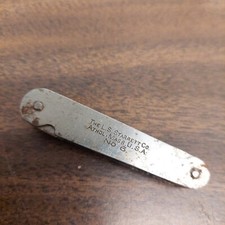 VINTAGE THELS STARRETT CO ATHOL MASS USA NO 6 POCKET GAUGE FREE SHIPPING