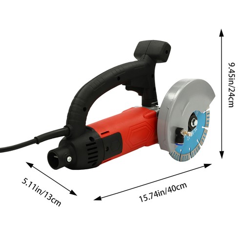 Concrete Cut off Saw Wet Dry Concrete Saw Cutter 3000W Corded Circular Saw? - 第 4/16 張圖片