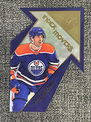 Evan Bouchard 2023-24 SkyBox E-X 2000 Index Movers #IM-17