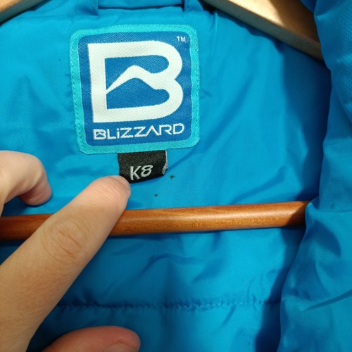 Blizzard Kids/Boys/Girls Size K 8 All in One Ski Snow Suit Blue Hooded Youth - Picture 8 of 20