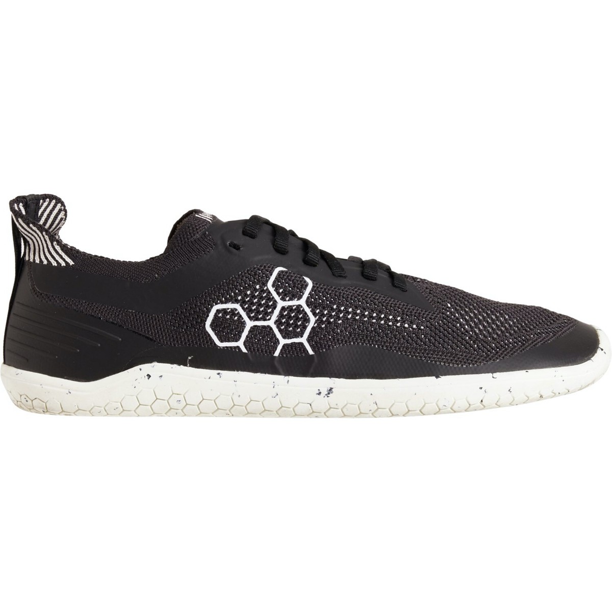 Vivobarefoot Geo Racer Knit Black Obsidian Minimalist 