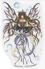 BURGUNDY WINE Anime Fairy Sticker Car Decal Nene Thomas faery faerie