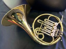 YAMAHA French Horn Single YHR-322II Used with Hard Case