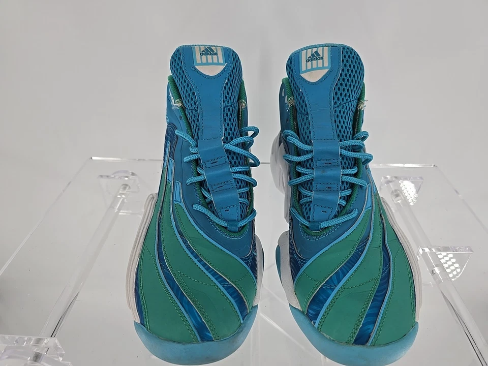 Adidas Real Deal Turquoise/Grey Kobe Basketball Rare Q32864 Men's Size 9 - Image 3 of 4