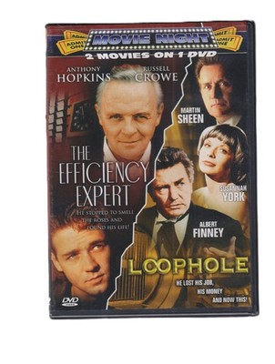 The Efficiency Expert / Loophole (DVD) Brand New Factory Sealed