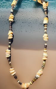  Vintage Puka Shell Surfer Necklace