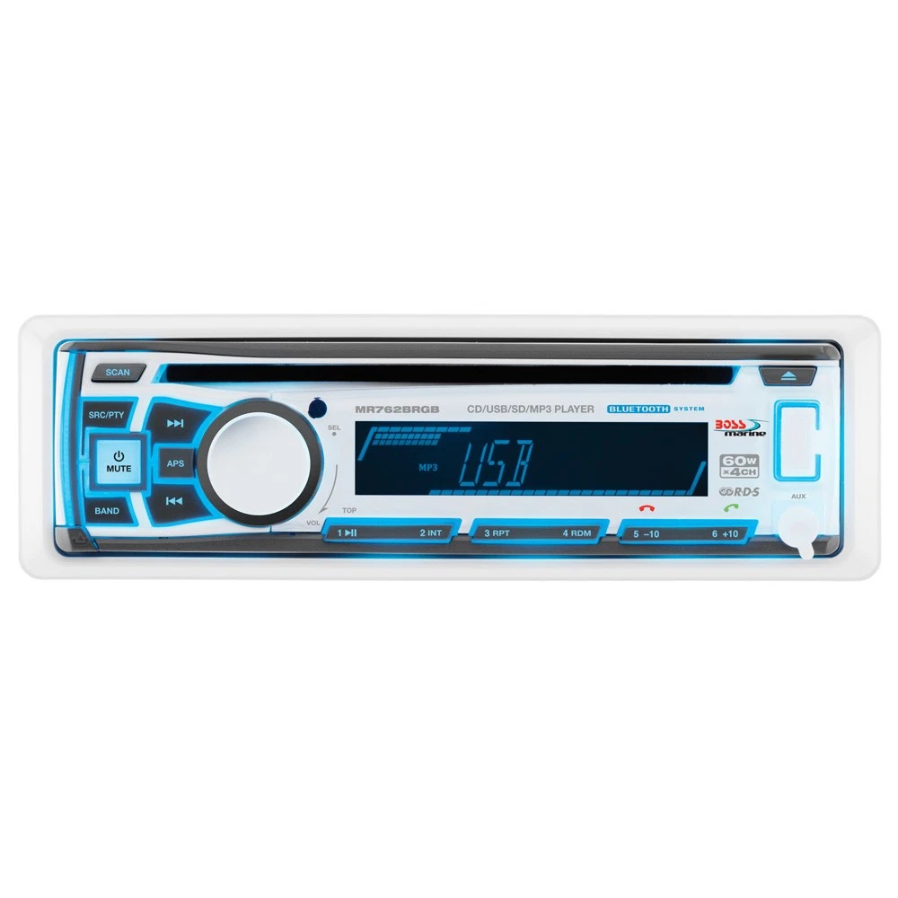 BOSS Audio Systems MR762BRGB Marine Stereo - Thumbnail 5