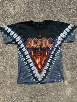 Vintage Liquid Blue AC/DC Hell's Bells Single Stitch T-Shirt