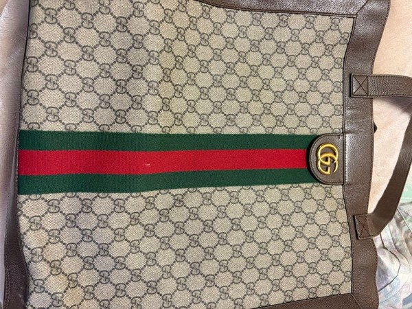 Gucci GG Supreme Ophidia Large Tote - Ladies