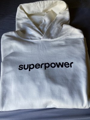 Don t Miss Out! Superpower Healthy Hoodie Size M Unisex Great Condition!