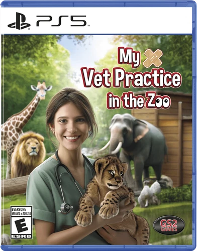 GS2 Games My Vet Practice in the Zoo PlayStation 5 Simulation Video Game GS00182