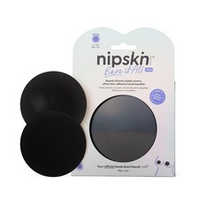 NIPSKIN Bare It All Ultra-thin, Adhesive, And Cup Size A-B Medium , Black
