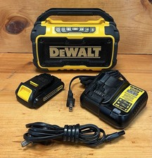Dewalt DCR010 12V/20V Max Jobsite Bluetooth Speaker w/ Battery  Charger
