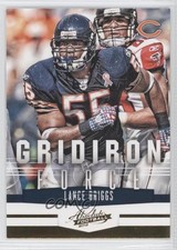 2012 Panini Absolute Gridiron Force Lance Briggs #13 1k3