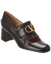 Valentino Vlogo Signature 60 Leather Pump Women's