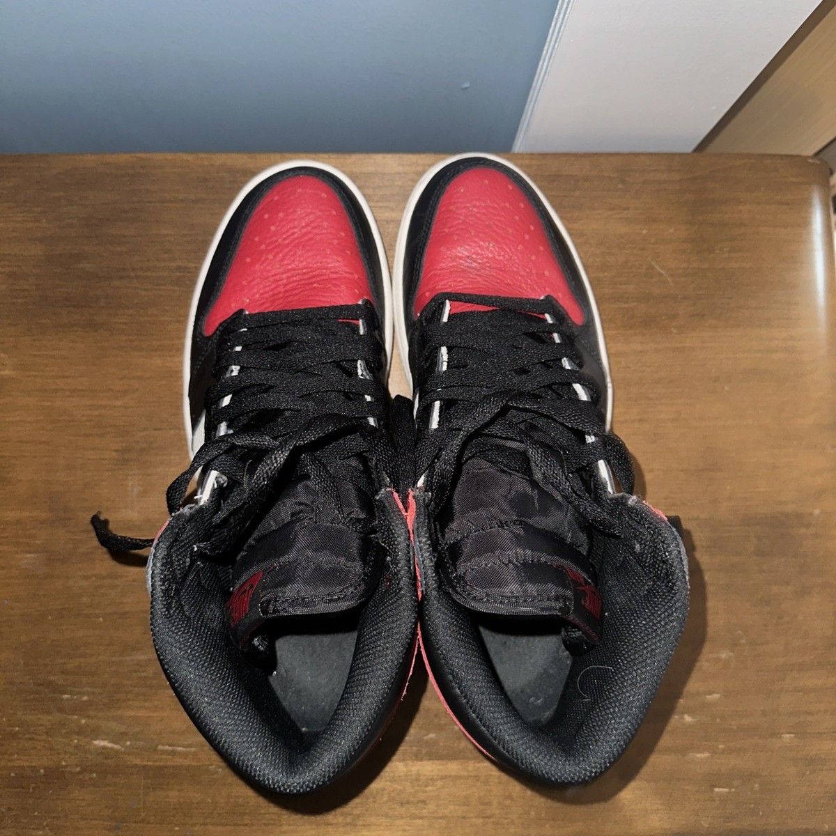 Jordan 1 Bred Toe 2018 Size 9.5 No Box 884802897002| eBay