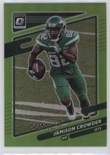 2021 Panini Donruss Optic Lime Green Prizm 27/35 Jamison Crowder #71 0ud4