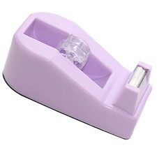 Desktop Tape Dispenser Non-Skid Base, for Packaging in Purple