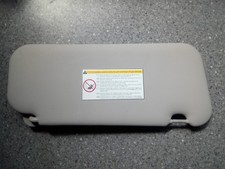 Peugeot 207 Passenger Side Left Side Sun Visor With Mirror 2006 To 2009
