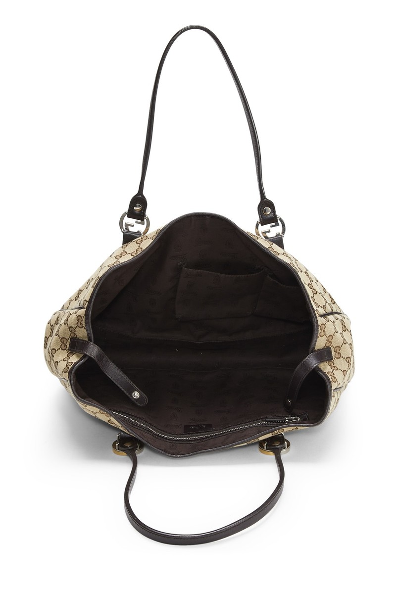 Gucci Original GG Canvas Twins Tote - WGACA View 6