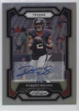 2023 Panini Prizm Silver Prizm Auto Robert Woods #123 Auto