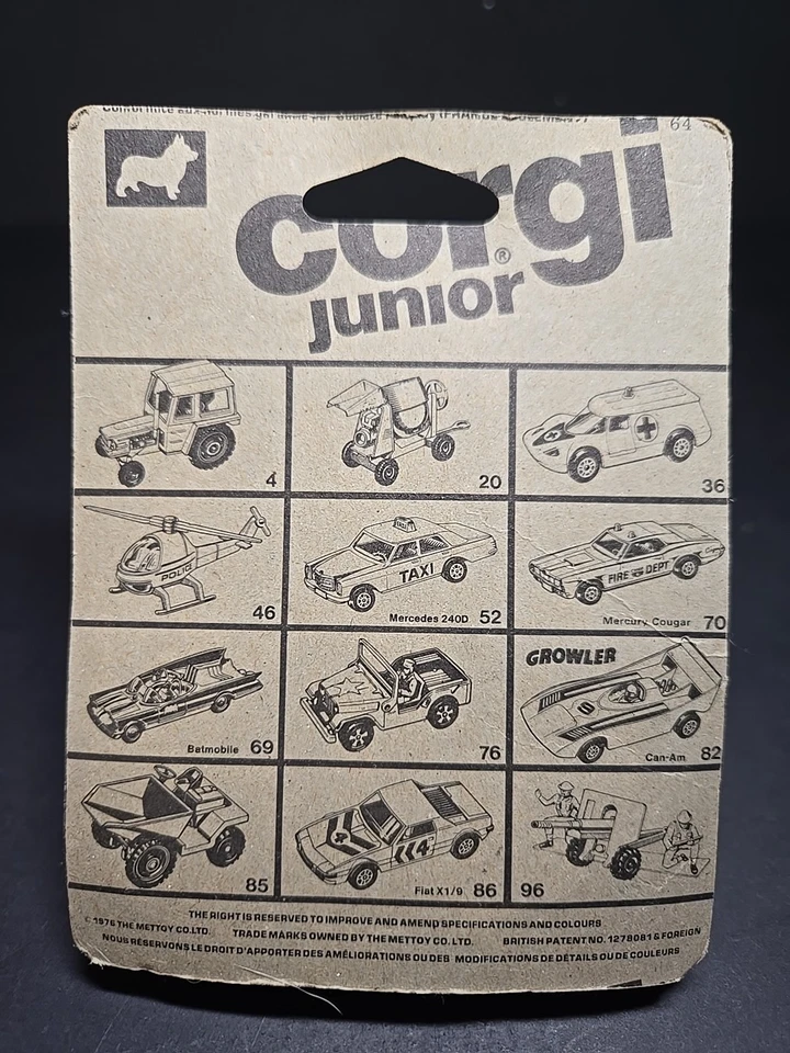 Corgi Junior 9 Range Rover Police Made In Great Britain 1976 - Image 4 of 4