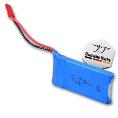 780mAh 3.7V WLToys Akku für RC Quadcopter, Hubschrauber V686, V686G, Ersatzteil