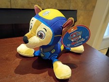 NEW Paw Patrol CHASE Sea Patrol Aqua Pup Pal 8" Puppy Stuffed Animal
