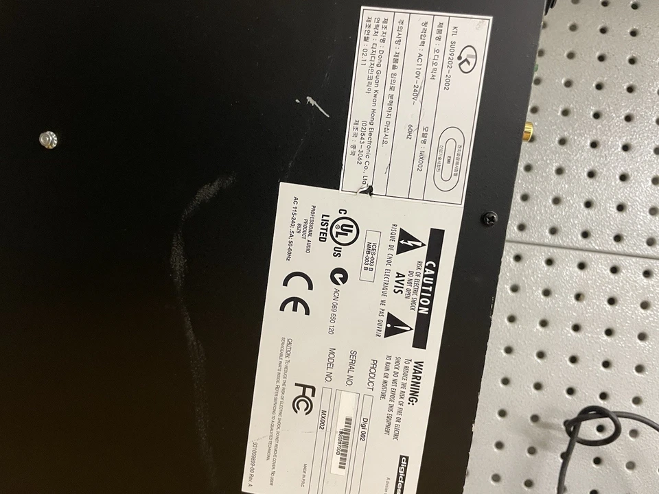 Digidesign Digi 002 MX002 Firewire Digital Audio Interface - Image 4 of 4