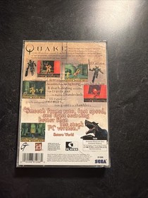 Sega Saturn Quake 1997 Complete CIB, Tested
