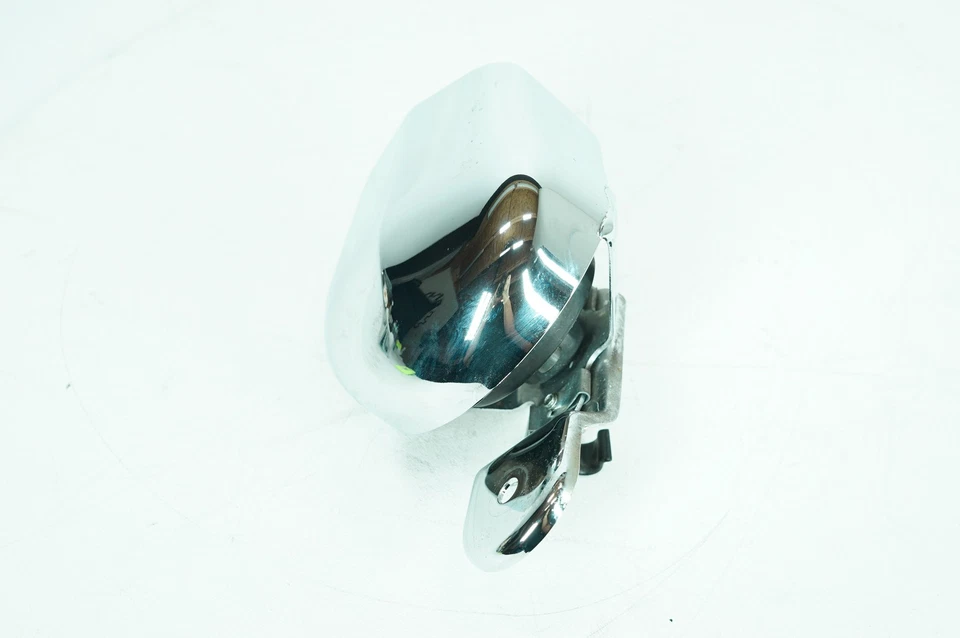 2007 Harley Touring FLHT Electra Glide OEM Horn Signal Klaxon Chrome Cover - Image 4 of 4